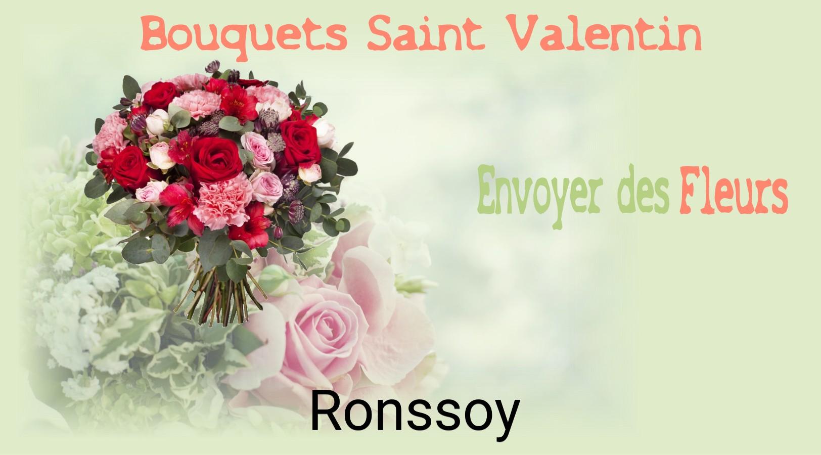 Roses de Saint-Valentin livrées à Ronssoy